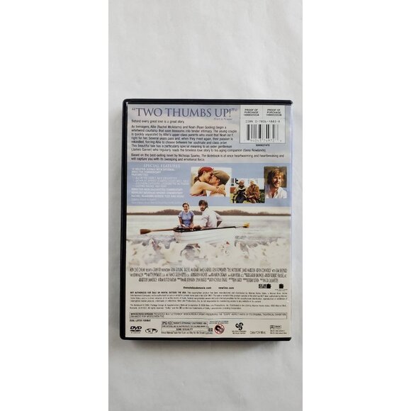 The Notebook DVD 2004 - Ryan Gosling Rachel McAdams - Picture 2 of 6